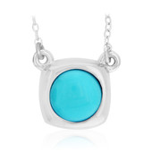 Collier en argent et Turquoise de Kingman (Anne Bever)