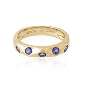 Bague en or et Tanzanite AAA (de Melo)