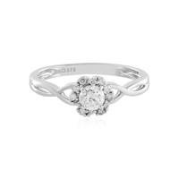 Bague en or et Diamant Flawless (F) (LUCENT DIAMONDS)