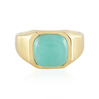 Bague pour homme en argent et Amazonite