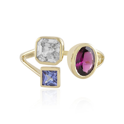 Bague en or et Grenat Umbalite (Adela Gold)