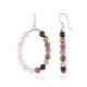 Boucles d'oreilles en argent et Kunzite (Riya)