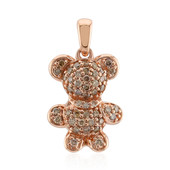 Pendentif en or et Diamant rose de France SI1 d'Argyle  (Annette)