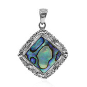 Pendentif en argent et Coquillage d'Abalone (Art of Nature)