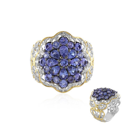 Bague en argent et Tanzanite (Gems en Vogue)