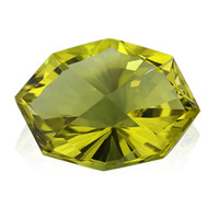  Quartz de l'Ouro Verde 105,1 ct (gemme et boîte de collection)