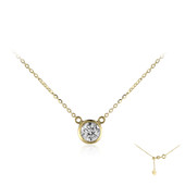 Collier en or et Diamant SI1 (G) (Annette)