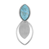 Pendentif en argent et Turquoise (dagen)