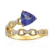 Bague en or et Tanzanite AAA (CIRARI)