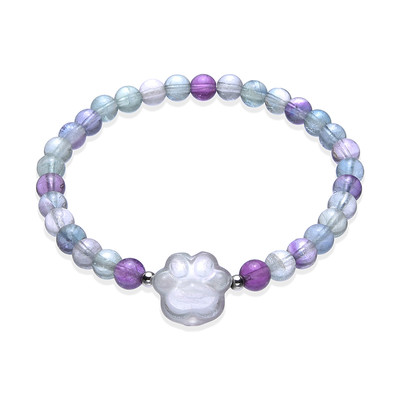 Bracelet et Fluorite multicolore