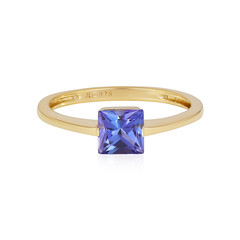 Bague en or et Tanzanite AAA