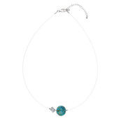 Collier et Opale bleue d'Atacama