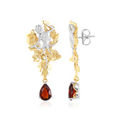 Boucles d'oreilles en argent et Citrine Madère (Gems en Vogue)