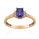 Bague en or et Tanzanite AAA