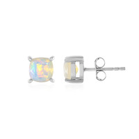 Boucles d'oreilles en argent et Opale Welo