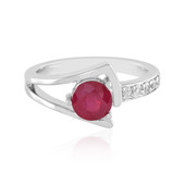 Bague en argent et Rubis de Bemainty