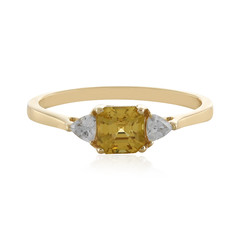 Bague en or et Zircon jaune (Adela Gold)