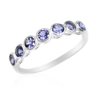 Bague en argent et Tanzanite