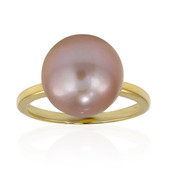 Bague en or et Perle Ming rose royal (TPC)