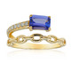 Bague en or et Tanzanite AAA (CIRARI)