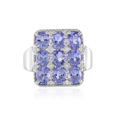 Bague en argent et Tanzanite