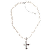 Collier en argent et Perle de culture d'eau douce (Dallas Prince Designs)