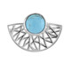 Pendentif en argent et Turquoise (dagen)