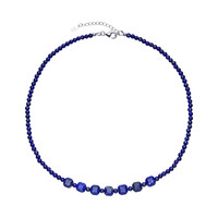 Collier en argent et Lapis-Lazuli