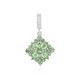 Pendentif en argent et Grenat Tsavorite