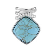 Pendentif en argent et Turquoise (dagen)