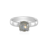 Bague en argent et Labradorite cuivrée de Maniry (KM by Juwelo)