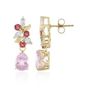 Boucles d'oreilles en or et Kunzite (Adela Gold)