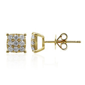 Boucles d'oreilles en or et Diamant SI2 (H) (CIRARI)