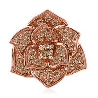 Pendentif en or et Diamant rose de France SI1 d'Argyle 