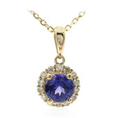 Collier en or et Tanzanite AAA (CIRARI)