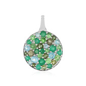 Pendentif en or et Tourmaline verte (KM by Juwelo)