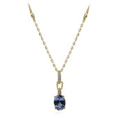 Collier en or et Tanzanite non chauffée (CIRARI)