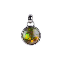 Pendentif en argent et Ammolite