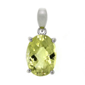 Pendentif en argent et Quartz de l'Ouro Verde