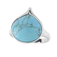 Bague en argent et Turquoise