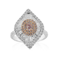 Bague en or et Diamant rose I1 (CIRARI)