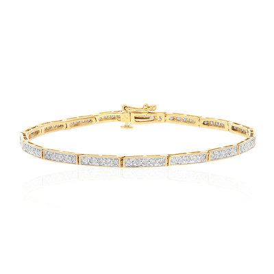 Bracelet en or et Diamant I2 (I)