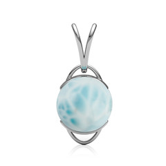 Pendentif en argent et Larimar