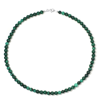 Collier en argent et Malachite