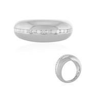 Bague en argent et Diamant I2 (H) (de Melo)