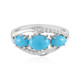 Bague en argent et Turquoise Sleeping Beauty (Faszination Türkis)