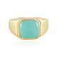 Bague pour homme en argent et Amazonite