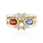 Bague en or et Saphir bleu de Ceylan (Adela Gold)