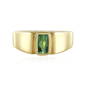 Bague en argent et Tourmaline verte de Benedito