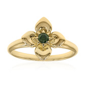 Bague en or et Diamant VS1 vert (Annette)